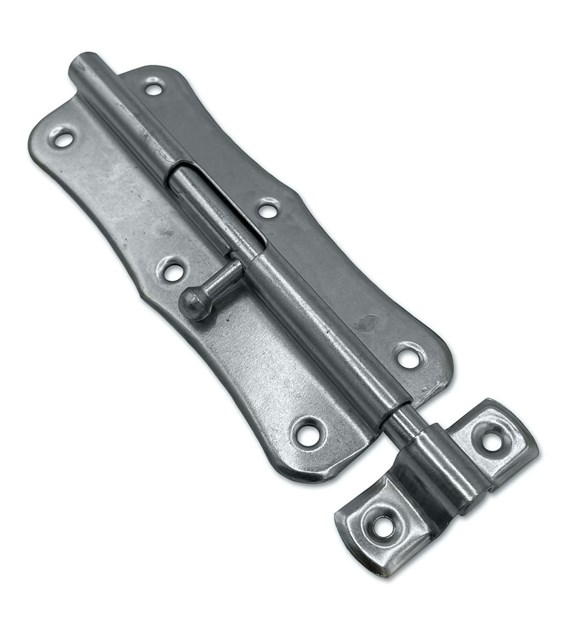 Zasuwka uniwersalna srebrna 125mm DIAMANTO