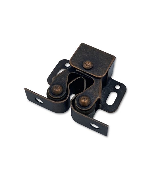 Zatrzask meblowy rolkowy patyna DIAMANTO