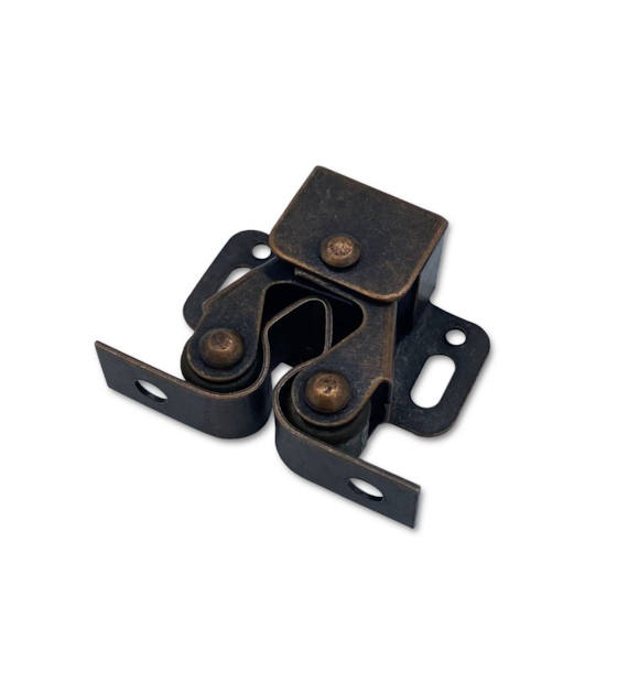 Zatrzask meblowy rolkowy patyna DIAMANTO