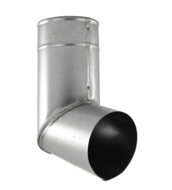 Kolano rynny dolne 110mm ocynkowane