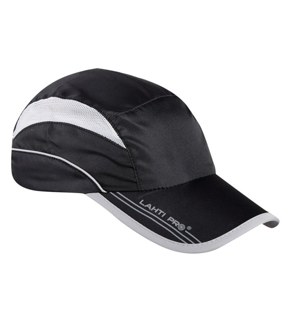 Czapka z daszkiem sportowa  - czarna LAHTI PRO