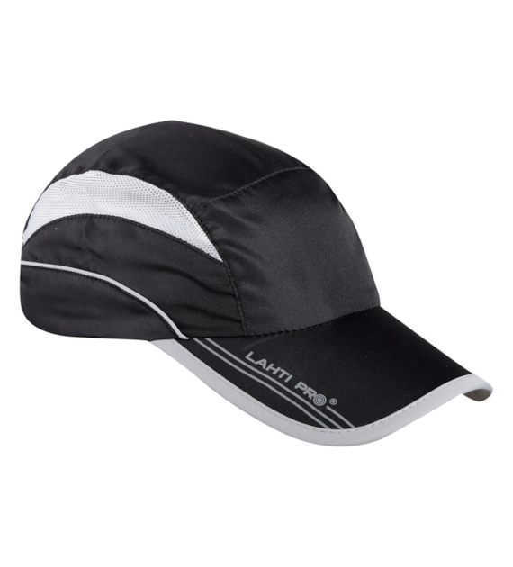 Czapka z daszkiem sportowa  - czarna LAHTI PRO
