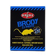 Trutka - PASTA NIEBIESKA do zwalczania dużych gryzoni 150g KARTONIK