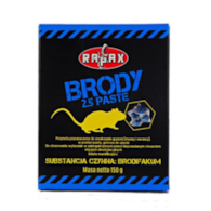 Trutka - PASTA NIEBIESKA do zwalczania dużych gryzoni 150g KARTONIK