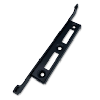 Opór furtki przedłużony czarny