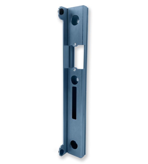 Kaseta elektrozaczepu niska do furtki ocynk