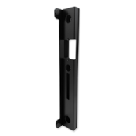 Kaseta elektrozaczepu niska do furtki czarna