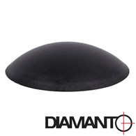 Odbój na ścianę 60mm czarny