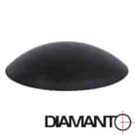 Odbój na ścianę 60mm czarny