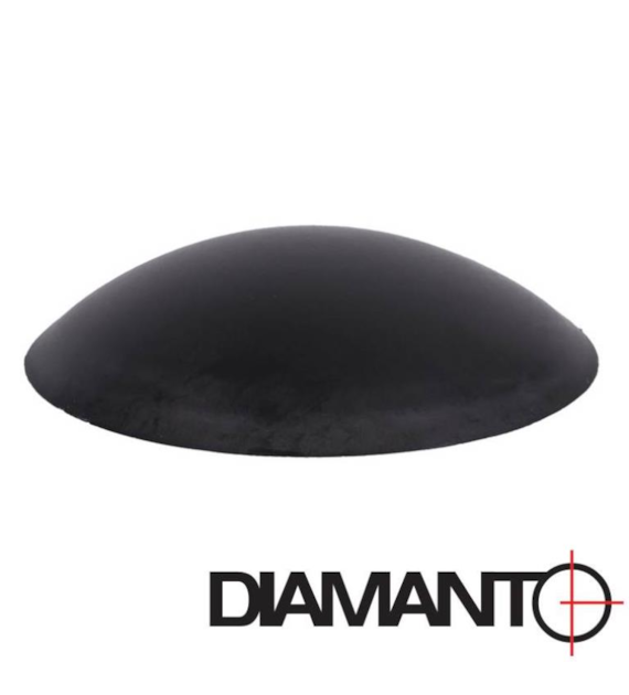 Odbój na ścianę 60mm czarny