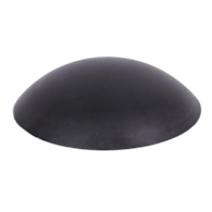 Odbój na ścianę 40mm czarny