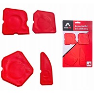 Zestaw szpachelek do silikonowania 4 szt ALLBE