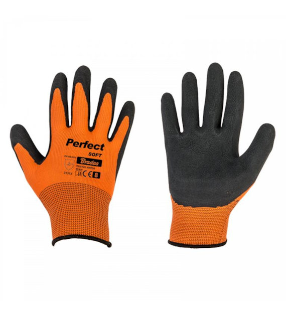 Rękawice ochronne PERFECT SOFT, lateks rozm. 9