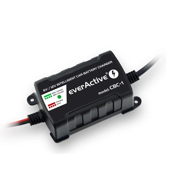 Ładowarka procesorowa, prostownik 6V/12V everActive CBC-1