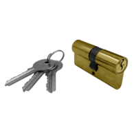 Wkładka drzwiowa 30/35mm (3-klucze) mosiądz BLISTER DIAMANTO