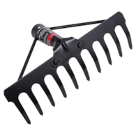 Grabie metalowe WZMOCNIONE 10-zębne n/opr DIAMANTO