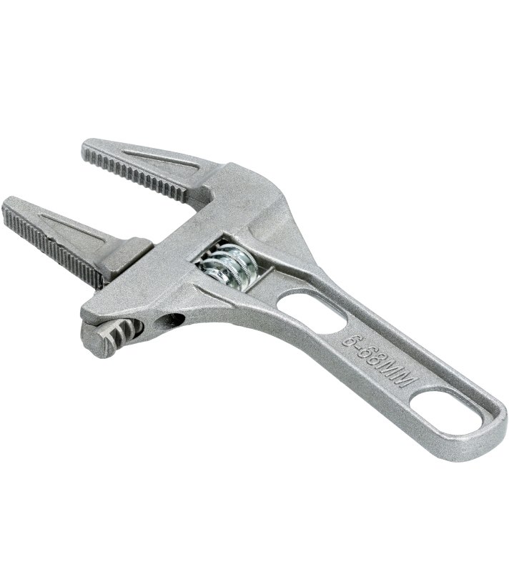 Klucz hydrauliczny nastawny 6 - 68mm - szczęki proste DREL