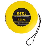 Taśma miernicza stalowa 30 m, 10 mm DREL