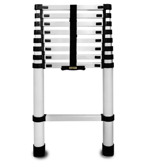 Drabina aluminiowa teleskopowa 3,2m HOME 11 szczebli 125kg