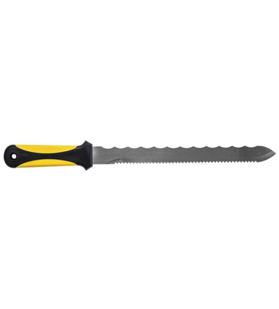 Nóż do wełny mineralnej i styropianu 280 mm plastikowy uchwyt DREL