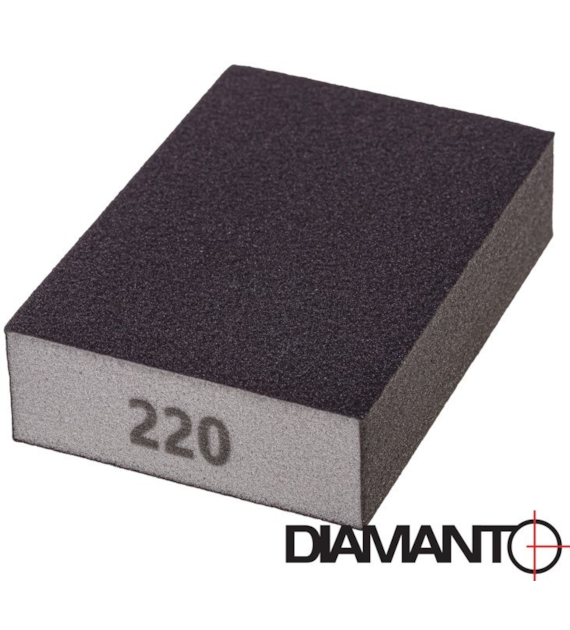 Klocek szlifierski 100 x 68 x 27 mm GR.220 DIAMANTO