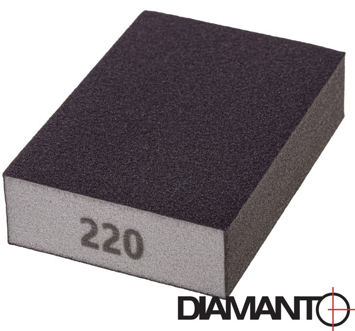 Klocek szlifierski 100 x 68 x 27 mm GR.220 DIAMANTO