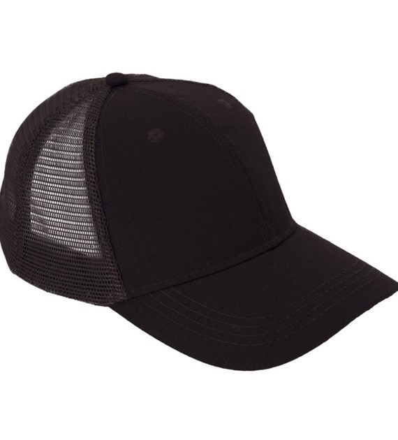 Czapka siatkowa z daszkiem - czarna LAHTI PRO