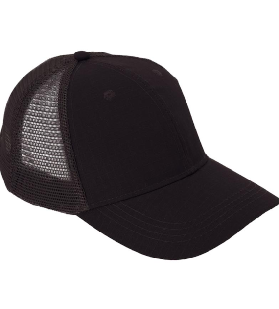 Czapka siatkowa z daszkiem - czarna LAHTI PRO
