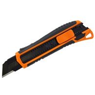 WAART Nóż z ostrzem łamanym 25 mm czarne ostrze SK4 miękki uchwyt