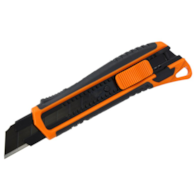 WAART Nóż z ostrzem łamanym 25 mm czarne ostrze SK4 miękki uchwyt