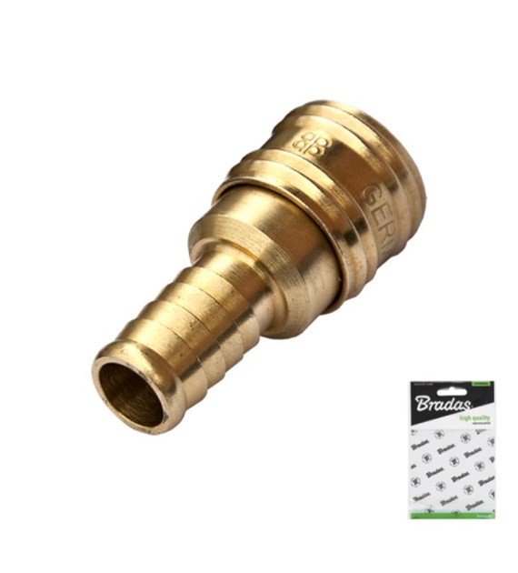 Szybkozłącze na wąż 6mm MOSIĄDZ