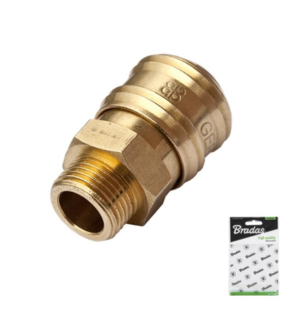 Szybkozłącze GZ 3/8  MOSIĄDZ woreczek ekspozycyjny
