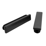 Zaślepka wewnętrzna 100x20mm czarna