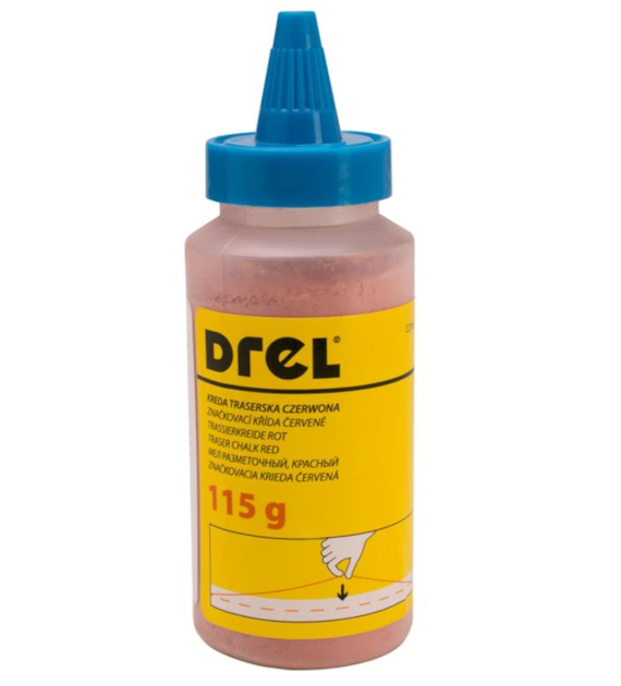Kreda traserska czerwona 115 g DREL
