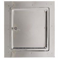 Drzwiczki kominowe LUX 140x140mm nierdzewne