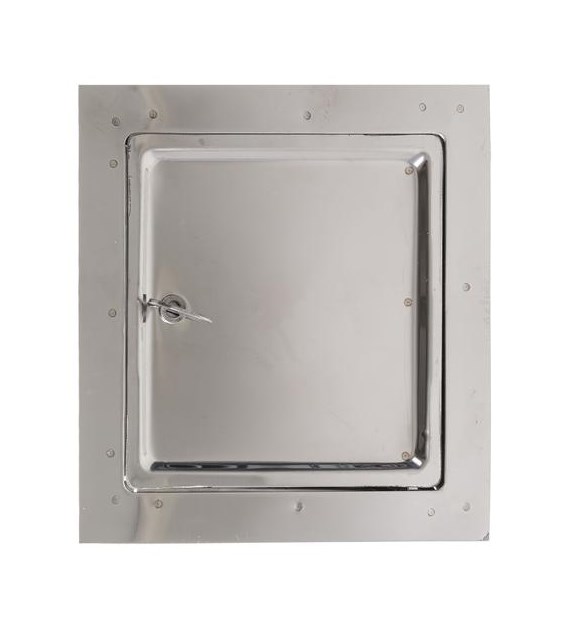 Drzwiczki kominowe LUX 140x140mm nierdzewne