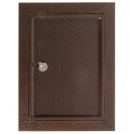 Drzwiczki kominowe LUX 155x205mm miedź antyk