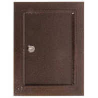 Drzwiczki kominowe LUX 155x205mm miedź antyk