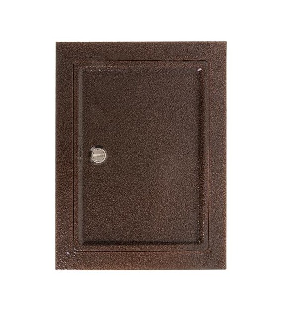 Drzwiczki kominowe LUX 155x205mm miedź antyk