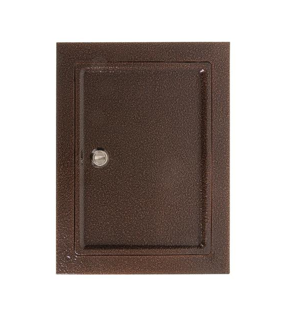 Drzwiczki kominowe LUX 155x205mm miedź antyk