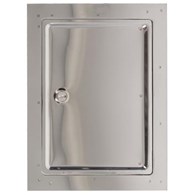 Drzwiczki kominowe LUX 155x205mm nierdzewne