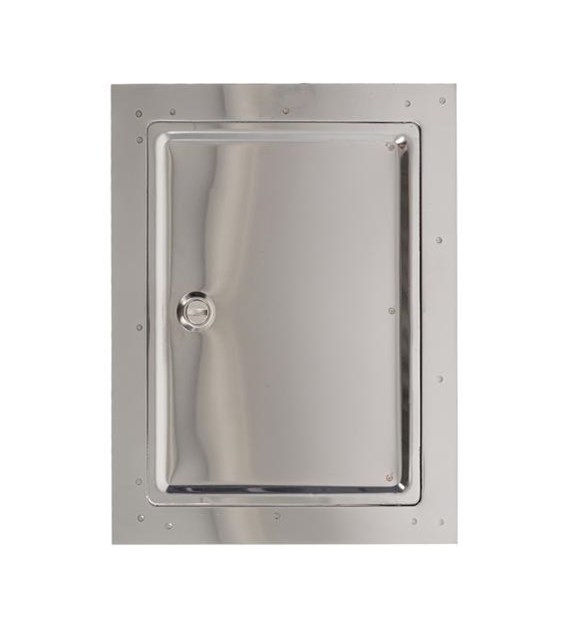 Drzwiczki kominowe LUX 155x205mm nierdzewne