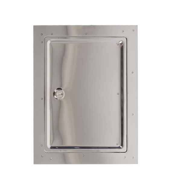 Drzwiczki kominowe LUX 155x205mm nierdzewne