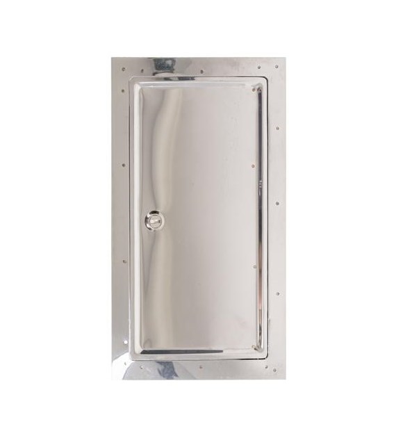 Drzwiczki kominowe LUX 155x290mm nierdzewne