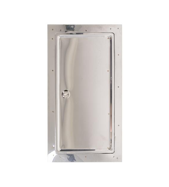 Drzwiczki kominowe LUX 155x290mm nierdzewne