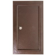 Drzwiczki kominowe LUX 155x290mm miedź antyk