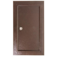 Drzwiczki kominowe LUX 155x290mm miedź antyk