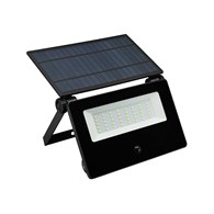 Reflektor SOLAR LED ERBI 1500Lm z czujnikiem ruchu z wymienna baterią typ 18650 neutralny biały