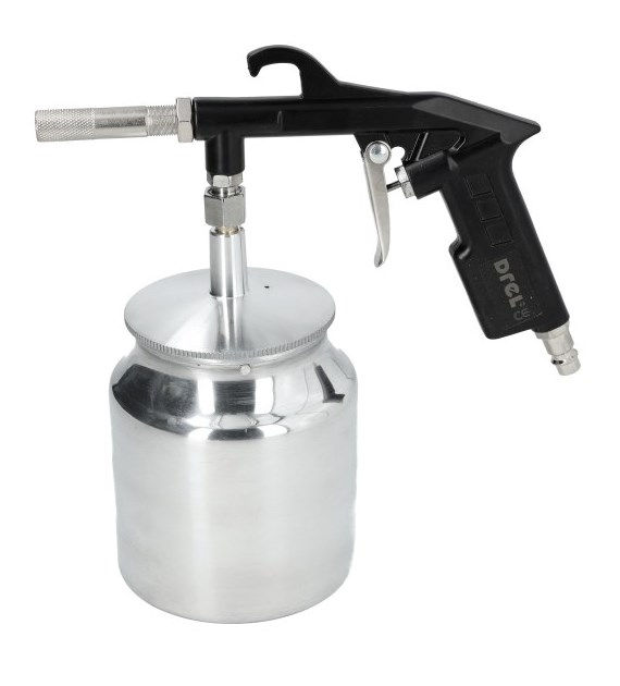 Pistolet do piaskowania zbiornik metalowy DREL