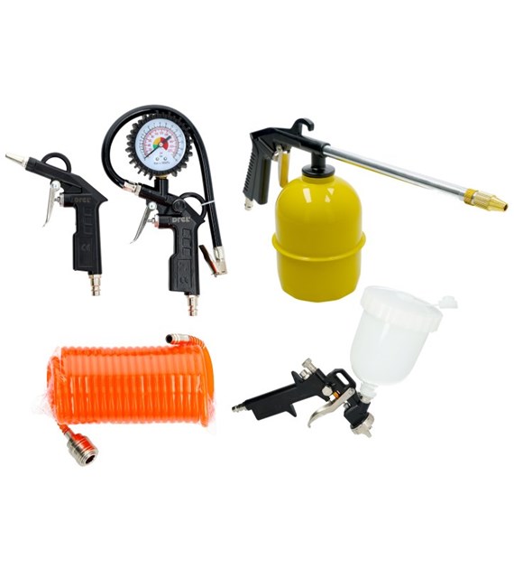 Zestaw narzędzi pneumetycznych 5 szt DREL